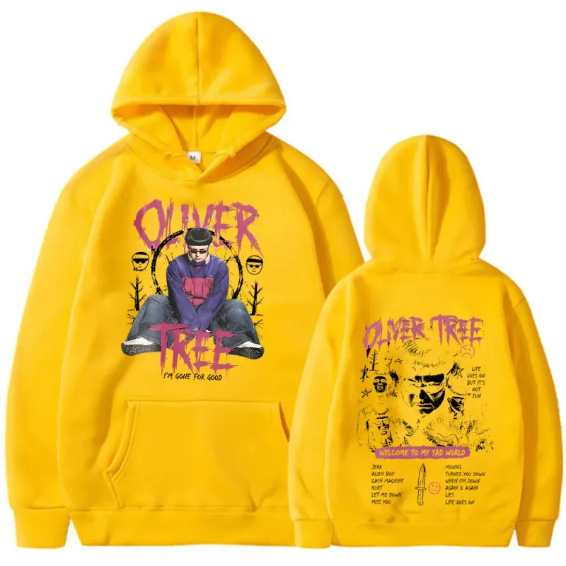 Oliver Tree Hoodies Life Goes On 1993-2026 แฟนของขวัญPulloversผู้ชายเสื้อผ้าแฟชั่นHip Hopขนาดใหญ่ลำลองHoodedเสื้อ — image 12