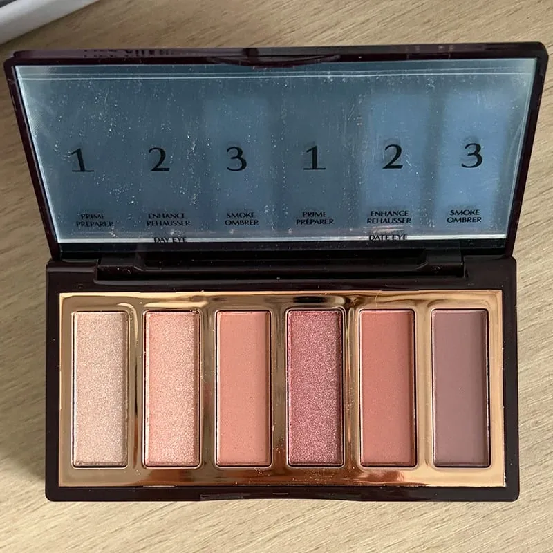 Charlotte Highgloss Repairing Gemstone Disc 7g & Multicolored Eye Shadow Cream Nature Easy To Color Tilbury Foundation Cosmetics — image 8