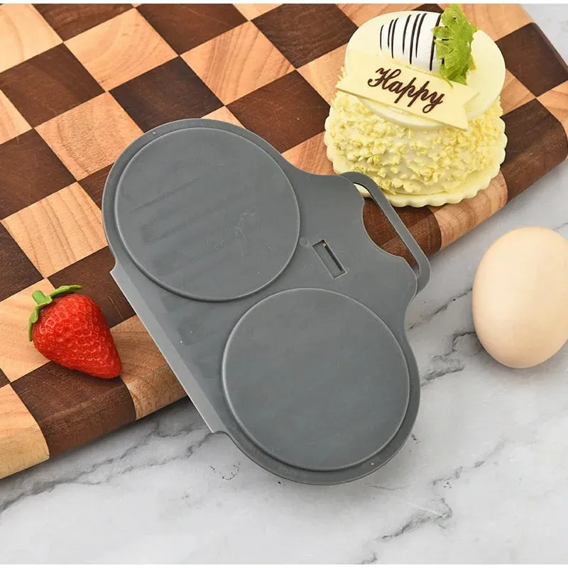 Forno de microondas de plástico ovo cozinhar molde cozinha cozinhar molde ovo poacher cozinha gadgets ovo frito ferramenta bonito diy torradas pão — image 6