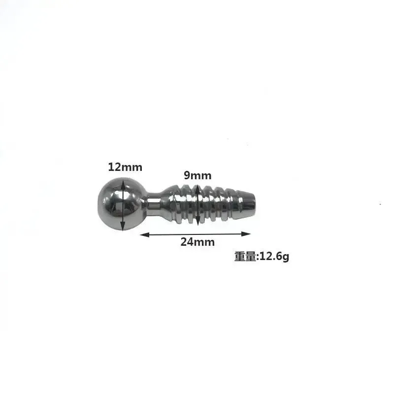 Male Stainless Steel Urethral Plug Urethral Dil Sounding Penis Plug Urethra Stimulate Dilator Masturbation Rod Sex Toys For Men