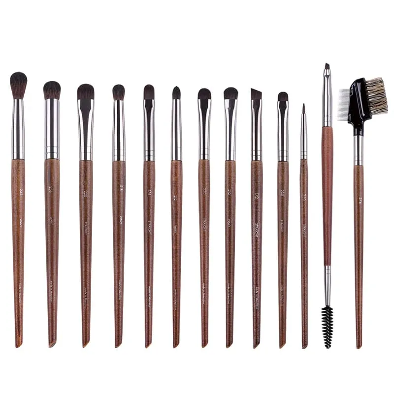 2pc/35pcs MF Natural Wood Soft Makeup Brushes Powder Foundation Concealer Make Up Brush Blush Synthetic Hair Shadow Tools — image 17