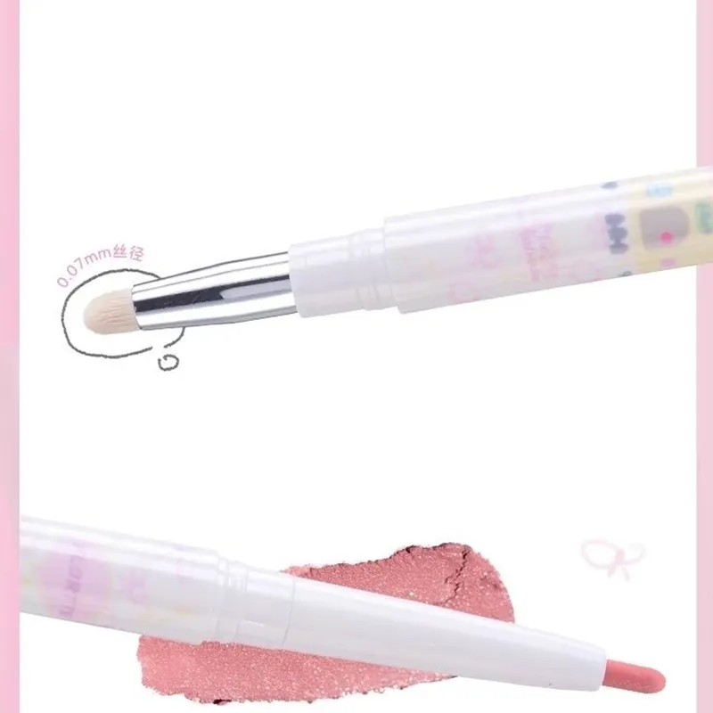 Eyeliner Gel Pen Double Head Silkworm Shadow Eye Shadow Pencil Set for Women Waterline Waterproof Smudge Proof — image 6