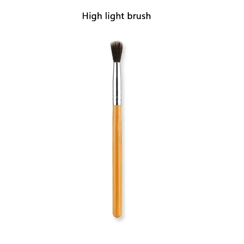 1PCS Professional Makeup brushes Bamboo Handle Powder Concealer Liquid Foundation Makeup Tools Beauty Cosmetics Brusher — image 9