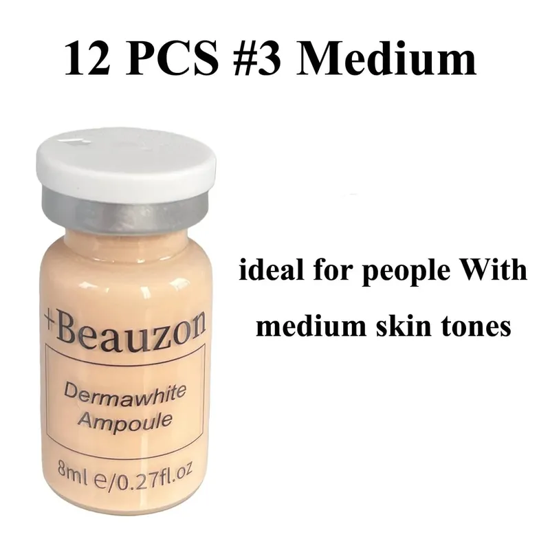 8ml BB Cream Asid Hyaluronik Serum Cahaya Muka Ampul Pati Peptida Alas Pelembap Penjagaan Peremajaan Kulit Beauzon — image 19
