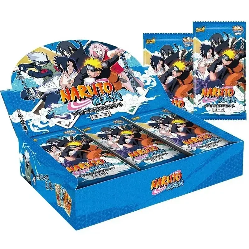 Genuine Naruto Cards Box Anime Figure Card Booster Pack Sasuke Collection Flash Card Toy Birthday Christmas Gift for Kids — image 23