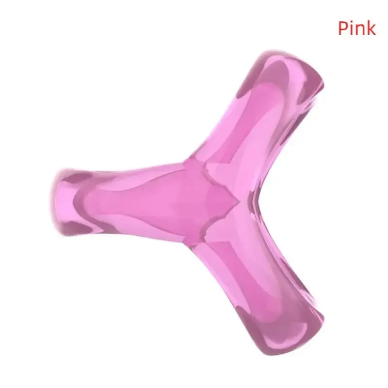 1Pcs Semen Delay Cock Ring Soft TPE Triangle Penis Ring For Men Adult Sex Toy Male Enhancement Accessory
