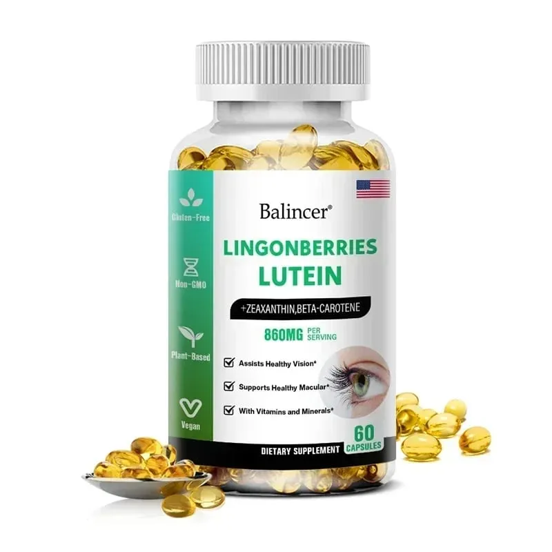 Balincer Vision Support - with Lutein Zeaxanthin and Vitamins - Eye Health Supplement for Healthy Vision - 120 Capsules — image 9