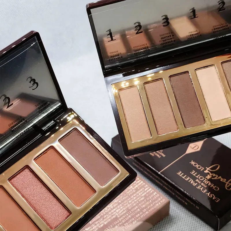 Luxury Charlotte Tilbury Brand Makeup 6 Colors Eye Shadow Disc 8.2g Matte Pearl Finish Naked Color Series Beauty Eye Cosmetics — image 5