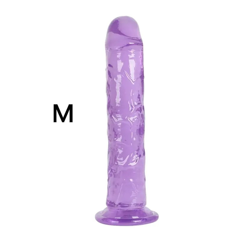 KWD Erotic Soft Jelly Dildo Anal Butt Plug Realistic Strong Suction Cup Adult Toys G-spot Orgasm Big Penis Sex Toys For Woman — image 17
