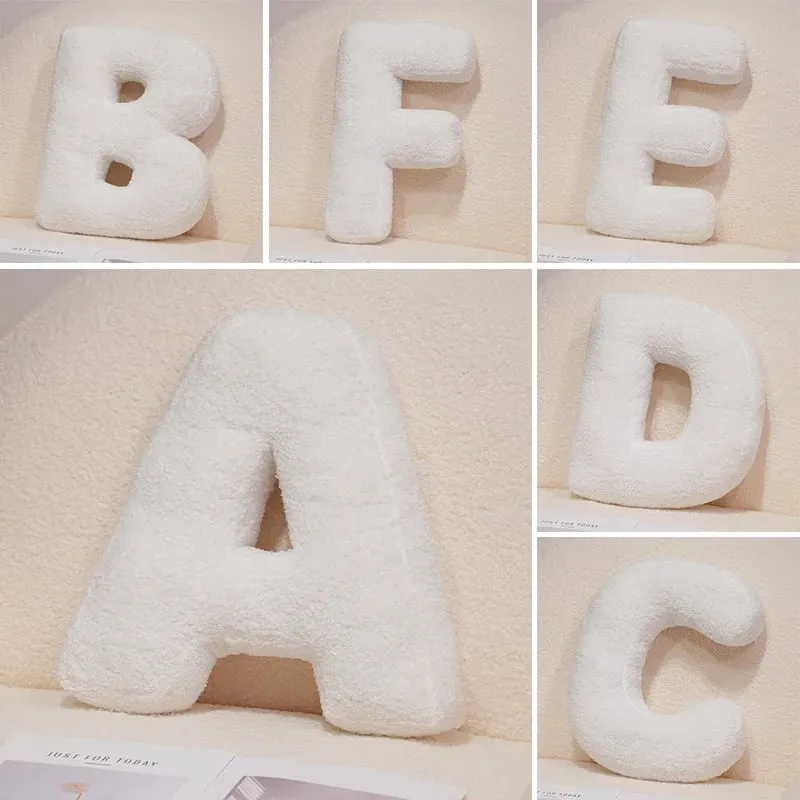 40CM Cartoon English Letters Plush Pillow Sofa Cushion Bed Throw Pillows Teaching Words Game Living Room Decoration — image 7
