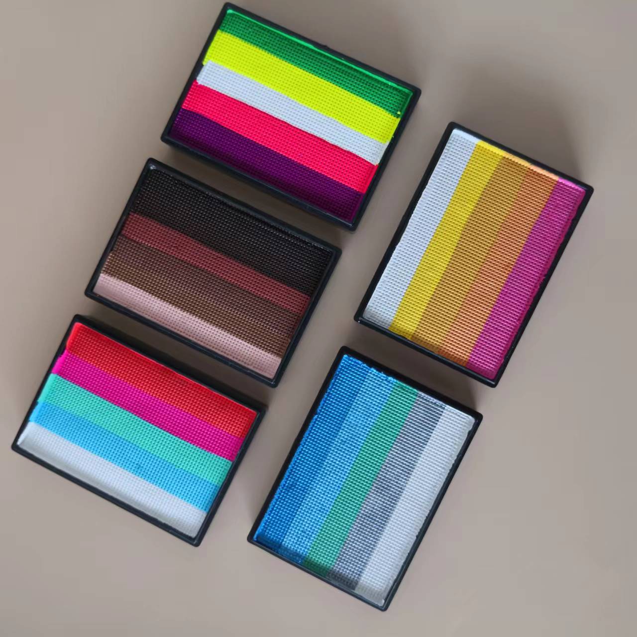 50g Face Body Paint Split Cake Rainbow Water Based Eyeliner No-Toxic Washable Supplies — image 7