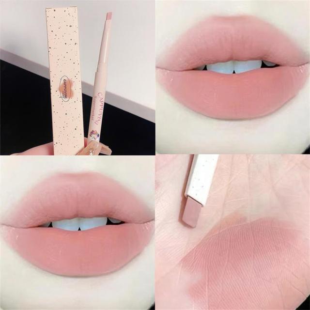 Nude Lip Liner Pencil Smooth Outline Lip Shape Waterproof Long-Lasting Matte Lipstick Pen Makeup for Natural Lips — image 8