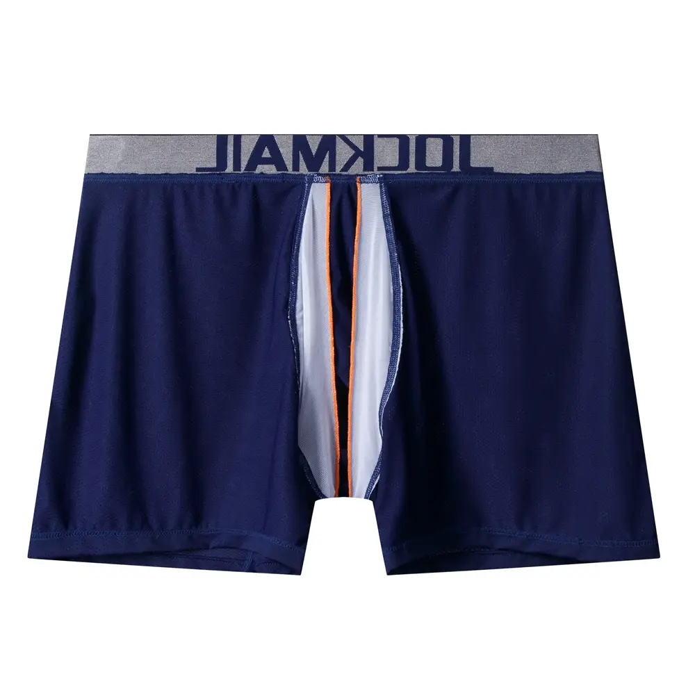 Sexiga män underkläder Boxer 3D hängmatta-formad påse för män Designad ventilerande nätpaneler män boxershorts trunk herrkalsonger — image 21