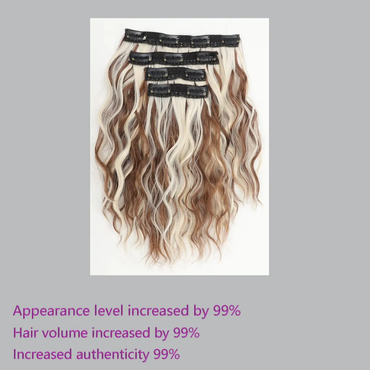 12 inch synthetic women's fashionable wave short roll hair extensions top of the hair extensions hair extensions ponytails — image 17