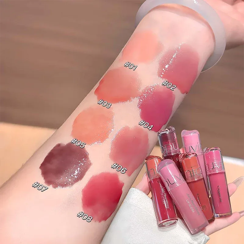 Juicy Lip Tint Glossy Lip Glaze Mirror Shine Liquid Lipstick Moisturizing Hydrating Lip Gloss Korean Beauty Cosmetics — image 3