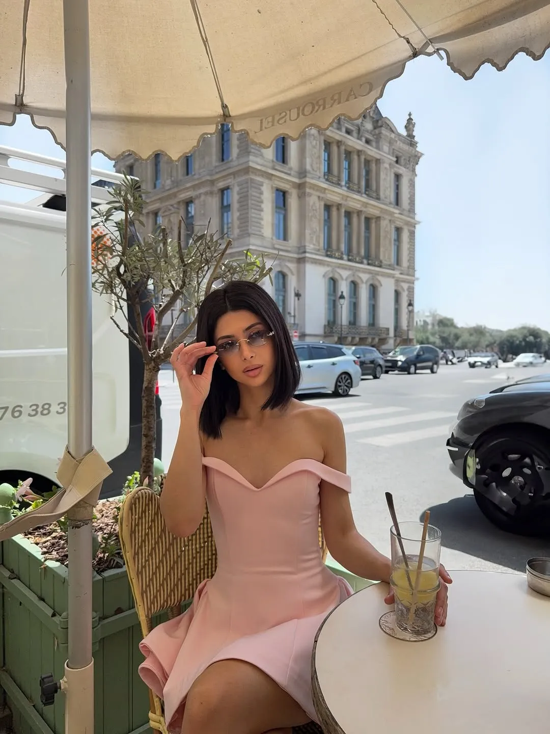 Elegant Solid Color Off-shoulder Mini Dress Women Fashion One Shoulder Pleated Short Dresses 2025 Summer New Daily Dating Gowns — image 7