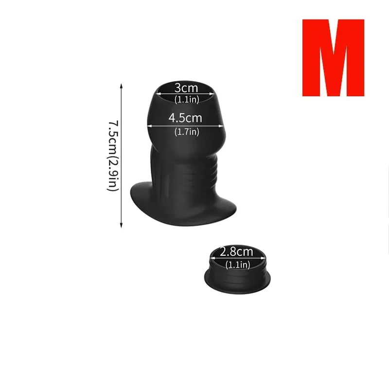 Spéculum creux furtif perles anales godemichet Anal avec bouchon extenseur Tunnel lavement Anus dilatation adulte jouets sexuels pour femmes hommes Gay