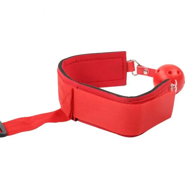 Bdsm Bondage Set Restraint Adult Game No Vibrator Handcuff Neck Collar Wrist Mouth Gag Strap Fetish Sex Toys For Woman Couples — image 4