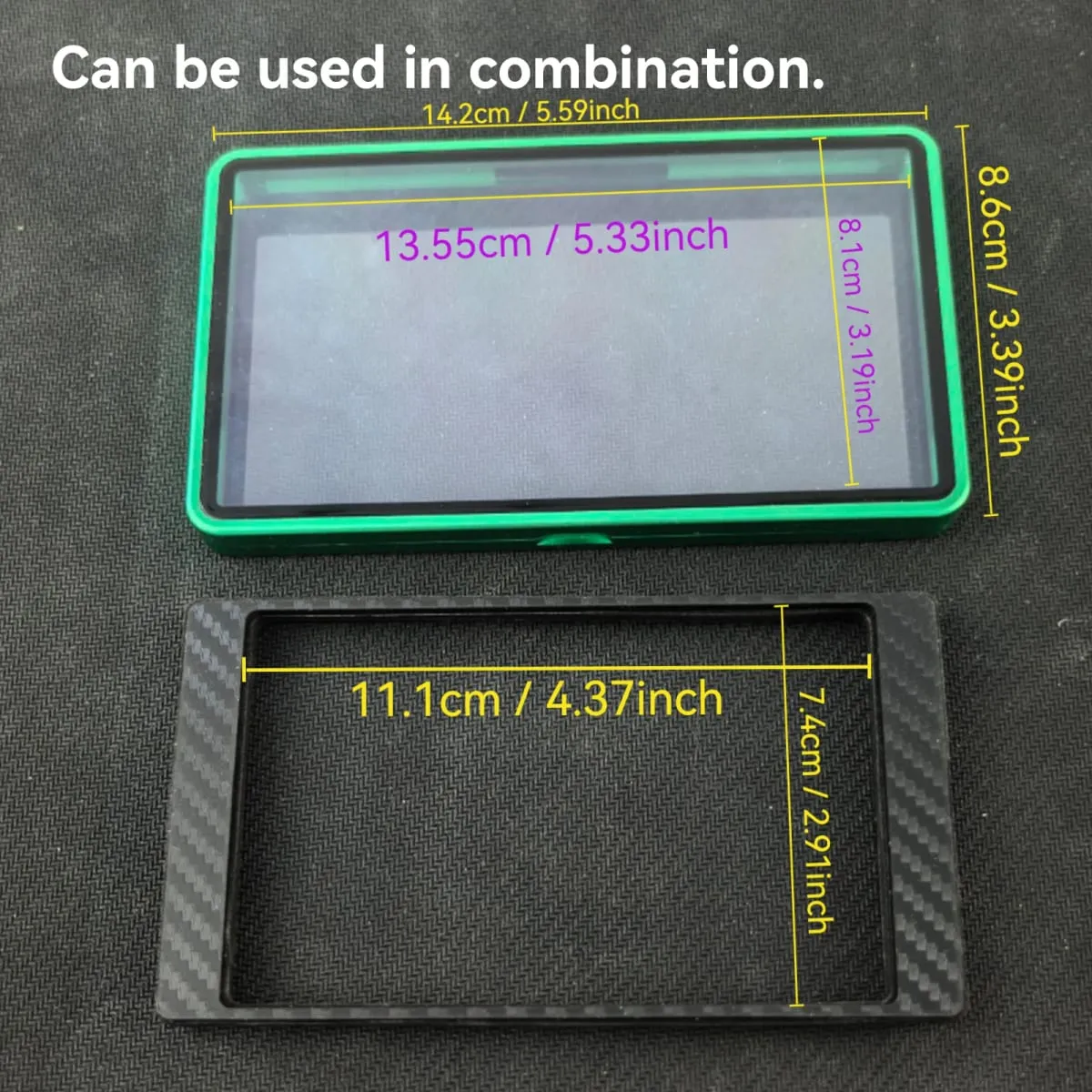 2 in 1 Guard Protector Display Case Aluminum Bumper Sleeve for PSA CGC Graded Sports Trading Card Slab Magnetic Card Holder — image 3
