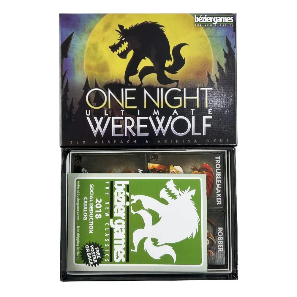 Bezier Games | One Night Ultimate Werewolf | Board Game | Ages 14+ | 3-10 Players | 10 Minutes Playing Time — image 4