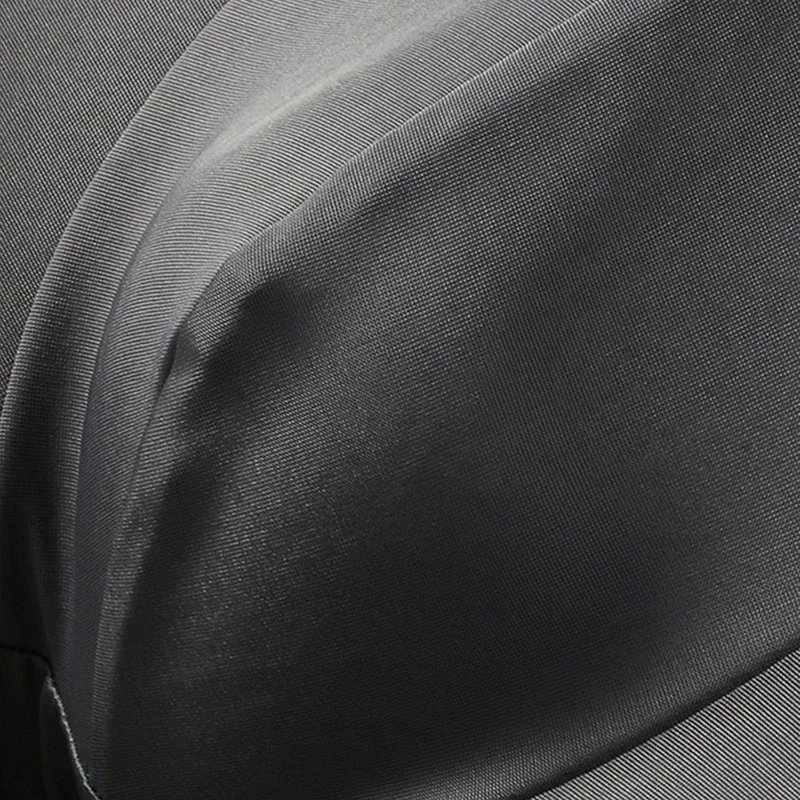 Ensemble 3 pièces de pantalons à jambes plates pour hommes, en soie glacée respirante noire Pure, pantalons à jambes carrées confortables, décontractés et sportifs pour hommes
