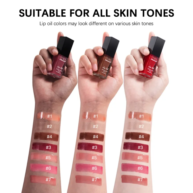 Lipgloss Mirror Lip Glaze Jelly Pout Lip Tint Long Lasting Moisturizing Shine Lipgloss Lip Makeup
