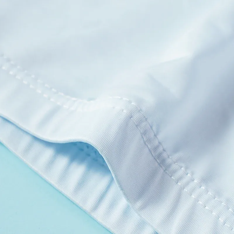Slips d'été en soie glacée pour hommes, 4 pièces, transparents, sans couture, Sexy, séchage rapide, sous-vêtements respirants, culottes Ultra-fines — image 9