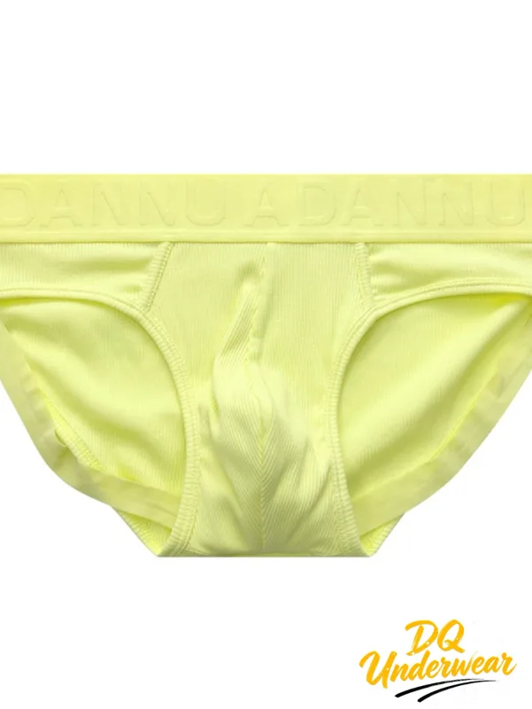 1PCS Seluar Lelaki Berusuk Warna Pejal ADANNU Logo Timbul Pinggang Anjal Keselesaan Regangan Seluar Dalam Bikini Harian AD759 — image 16