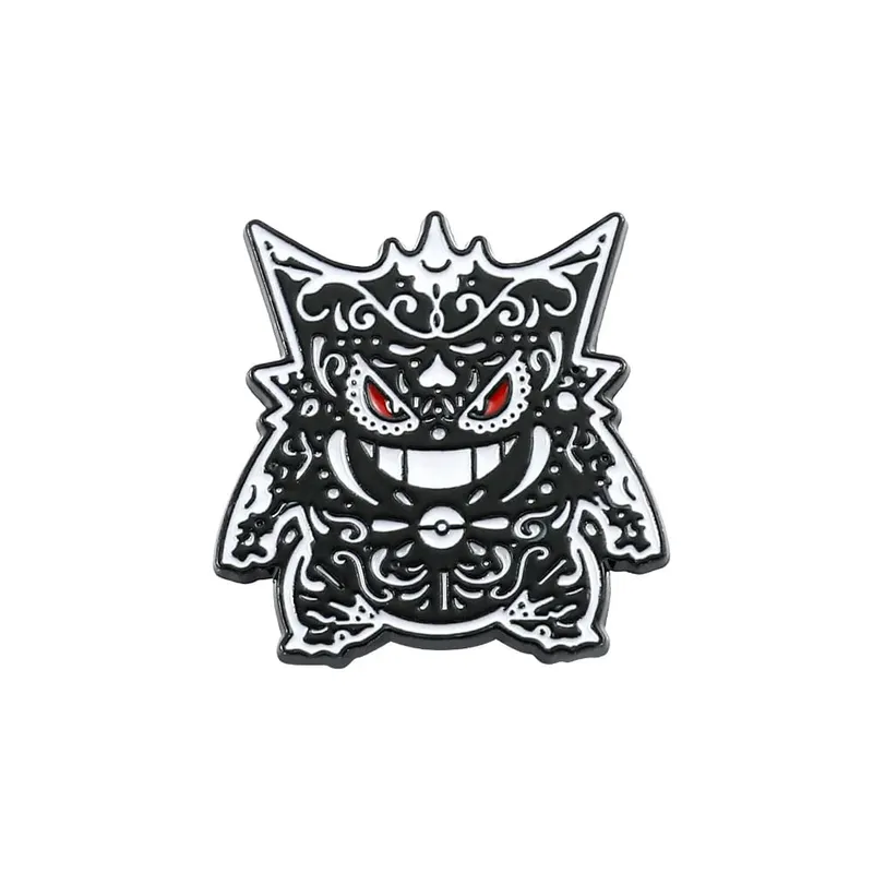 Gengar Cartoon Brooches Anime Enamel Lapel Pins for Backpack Accessories Fans Collection Brooches Gifts — image 9