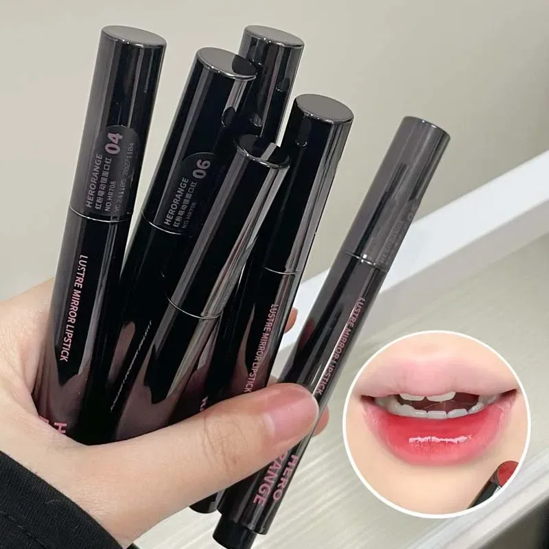 Mirror Lipstick Has A Smooth Texture Rich Color And Film Forming That Won't Dry Out Or Get Stuck Moisturizing And Pouty Lips