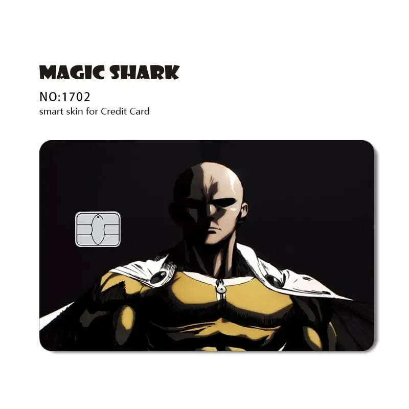 100% New Arrival Conch Money Bow Anime Speend or Save Meme Credit Card Film Debit Card Sticker Skin — image 12