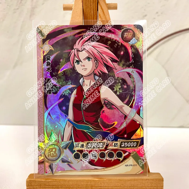 Kayou Genuine Anime Naruto Card PR Full Series No.01-38 Single Card Rare Card Collection Game Naruto Uzumaki Children's Toy Gift
