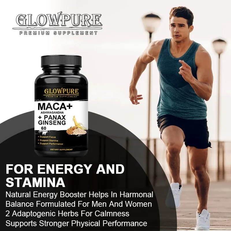 Organic Male Enhancing Supplement with Black Maca Stamina & Energy Men's Muscle Enlargement — image 6