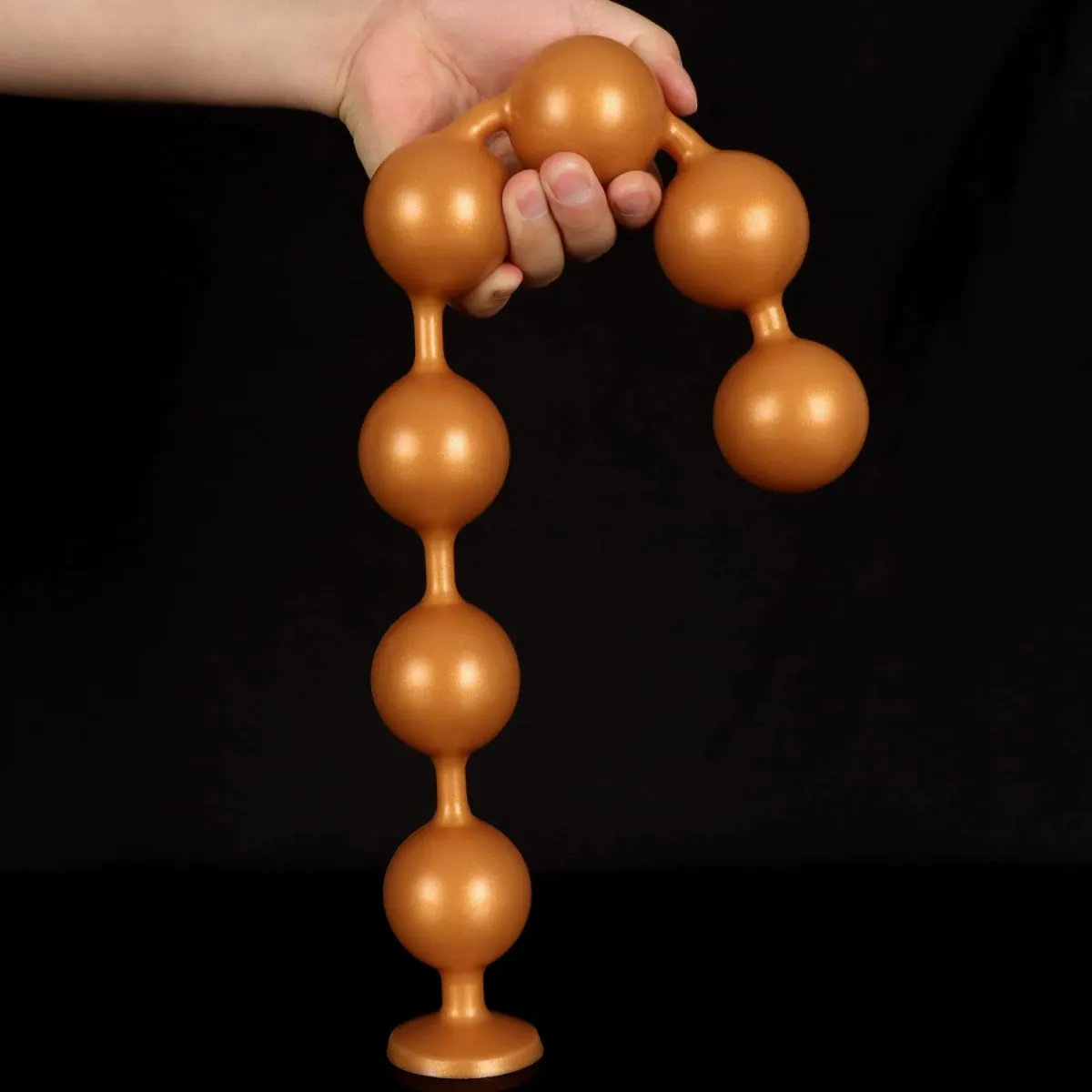 Super Lunghe Palline Anali Spina Anale Massaggio Prostatico Grande Butt Plug Palline Vaginali Stimolazione Anale Tirare Tallone Dildo Profonda giocattoli del sesso anale — image 4