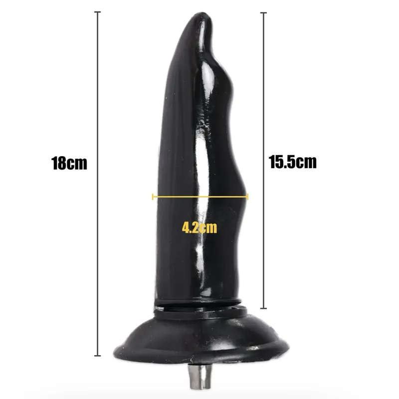 Sex Machine Big Black Dildos Quick Connector masturbation Vibrator Realistic Dildos For Women Attachments Sex Toy for Adults — image 7
