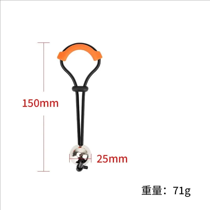 9 Size Male Penis Ring Glans Exerciser SM Penlie Device Weight Bearing Penis Extender Enlargement Stretcher Ball Sex Toy for Men