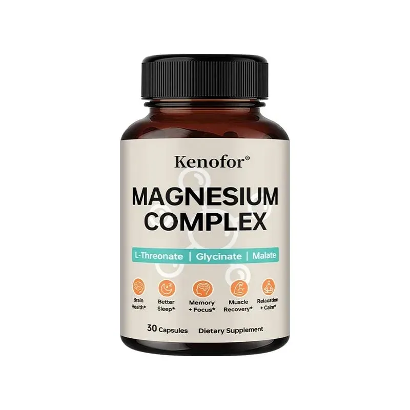 Magnesium Complex Supplement with L-threonine Glycine and Malate To Support Brain Health Memory Concentration and Sleep — image 8