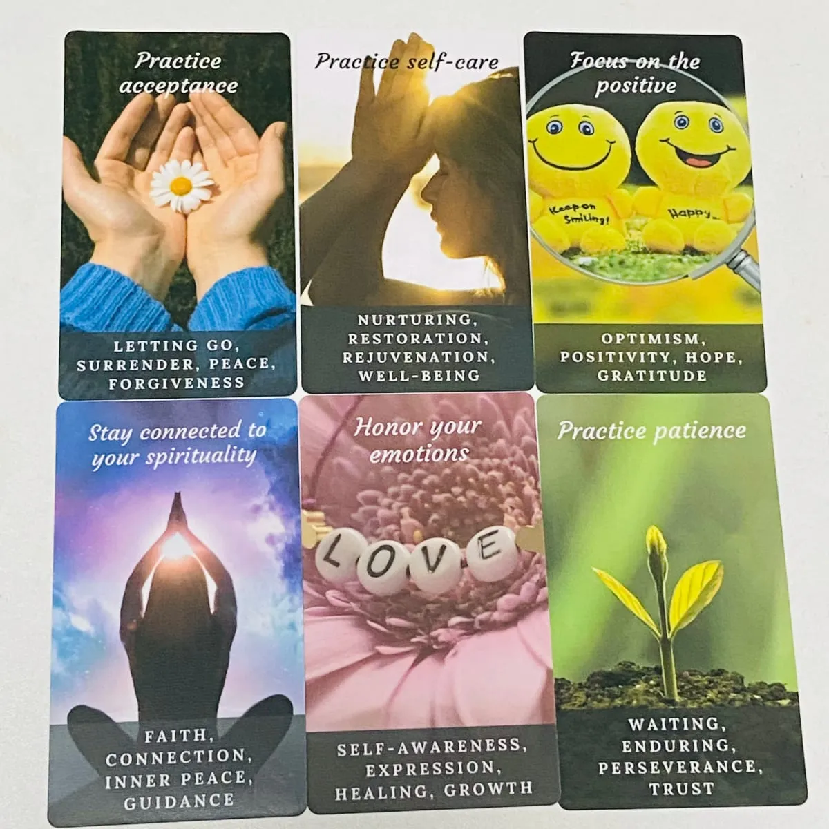 Spirit Advice Oracle Cards 47 Deck English Version Spirit Board Games with Keywords on Cards — image 2