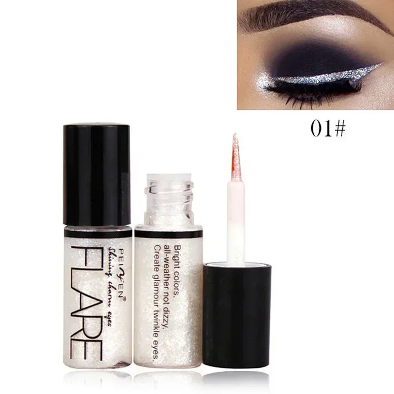 1pcs Big Double-headed seal eyeliner Waterproof and quick-drying black liquid eyeliner small lash glue pen Eye makeup cosmetic — image 13