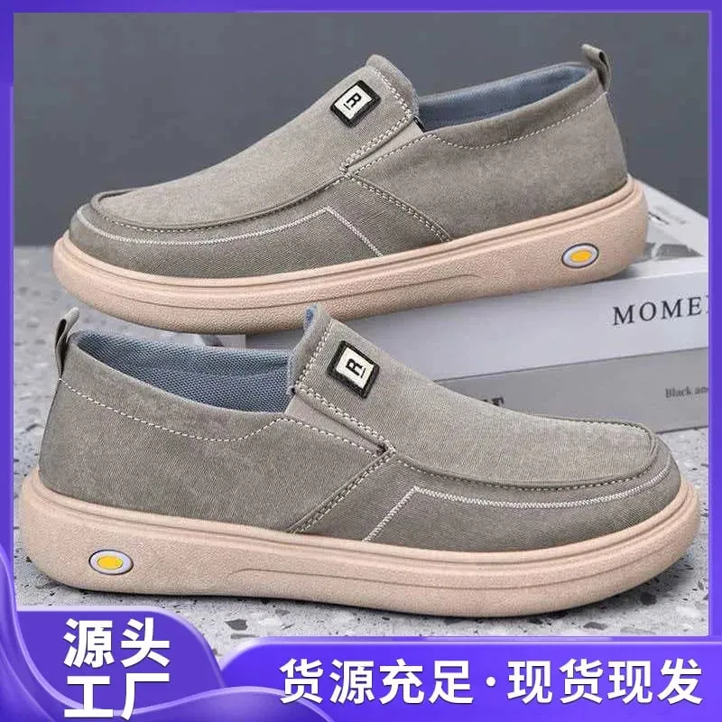 Breathable Men's Casual Shoes Spring Summer Dad Sneakers Low Cut Comfortable Wearable for Middle-Aged And Elderly Padded Footbed — image 2