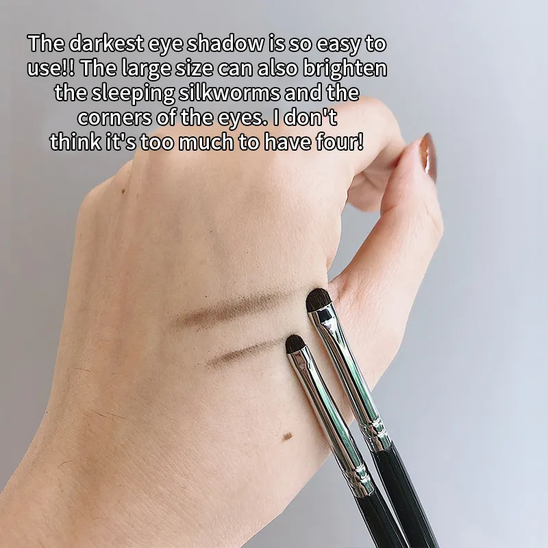 Détail petit fard à paupières pinceau de maquillage cheveux de poney précision ombre à paupières pinceaux de maquillage outils cosmétiques de tache conique — image 2