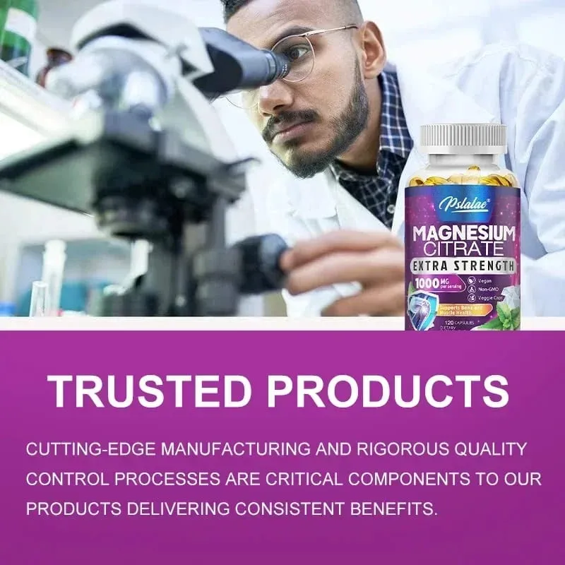 Magnesium Citrate - Muscle Nerve and Energy Support Improved Heart Health — image 6