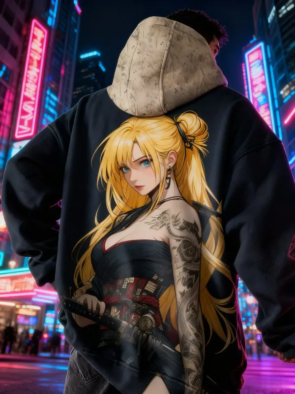 2026 quente anime menina volta padrão moletom casual manga longa com capuz pulôver impressão 3d topo moda oversized hoodies masculinos