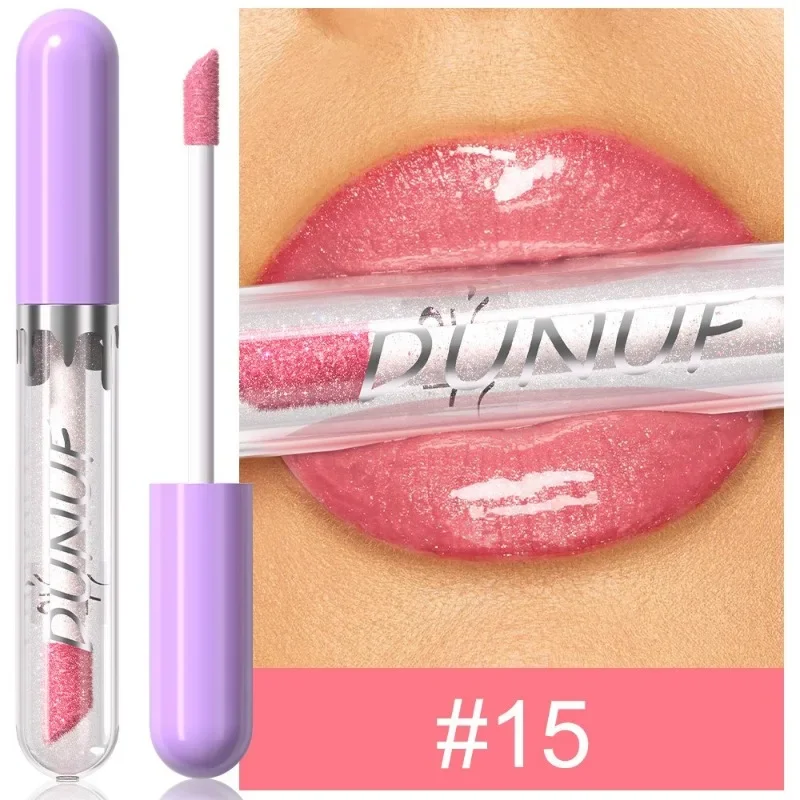 1pc Metallic Liquid Lipstick Long Lasting Glitter Lip Glaze Waterproof Moisturize Brown Lip Tint Shiny Shimmer Lipgloss Makeup — image 19