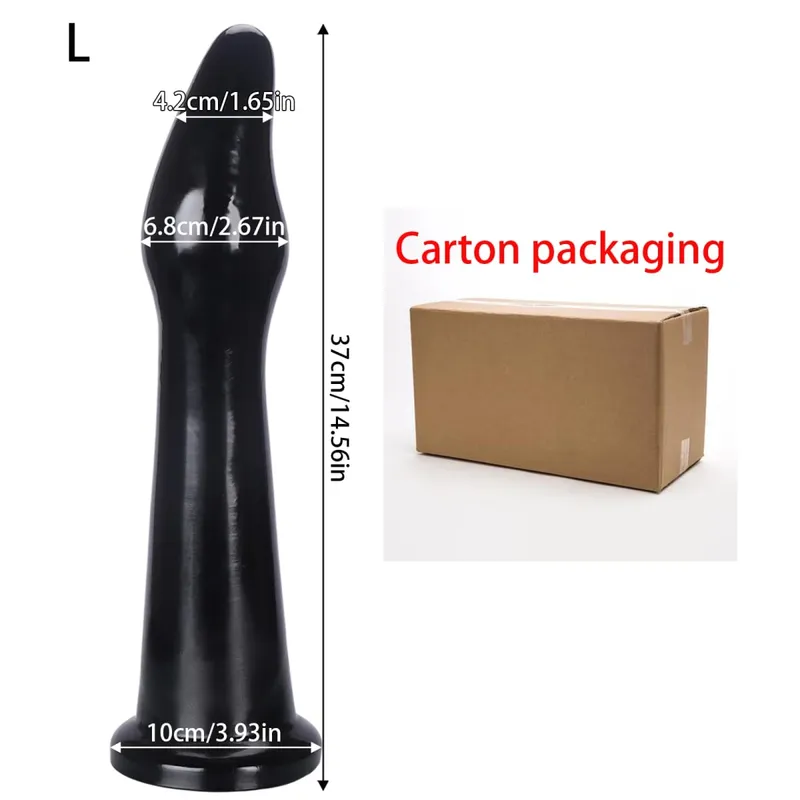 4 Sizes Long Anal Plug Big Anal Dialator Dildo Huge Long Large XL Anal Plug Training Expansion Butt Plug Sex Toys for Women Gay — image 12