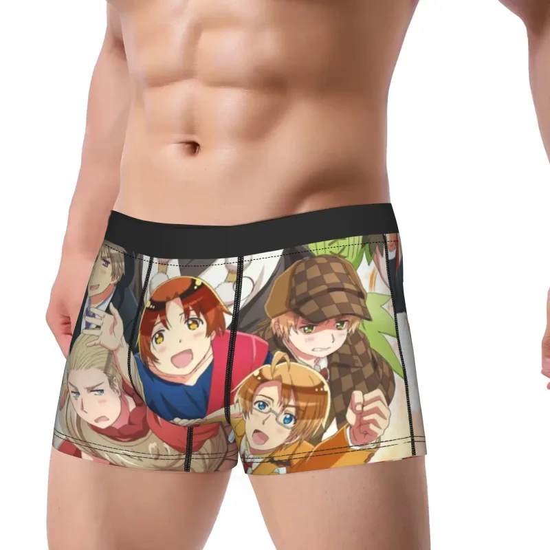 ヘタリア World Stars 男性ボクサーパンツ居心地の良い下着パンツ — image 2