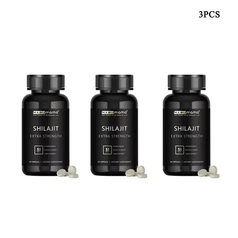 Shilajit Capsule 100% Pure Non-GMo Supports Reproductive Health Natural Energizer — image 9