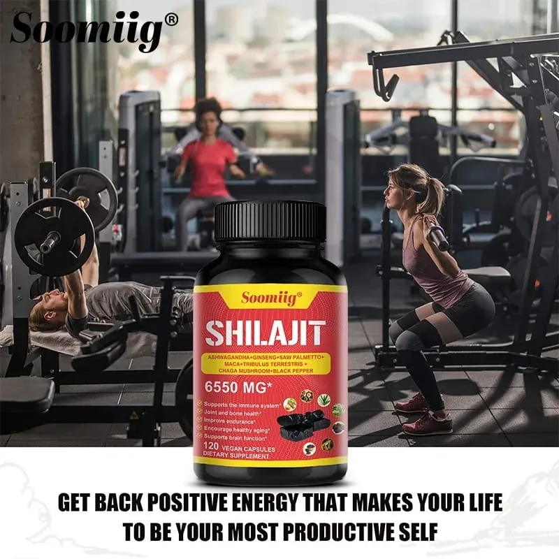 Pure Himalayan Shilajit Capsules - Supports Healthy Aging Bones and Joints Improves Energy Endurance and Muscle Recovery — image 5