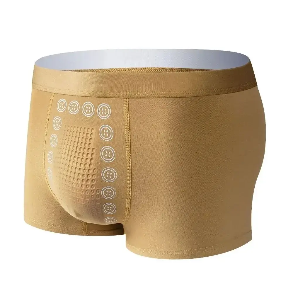 4pcs Boxer Shorts Men's Ice Silk Underwear Cool Underpants Breathable Sexy Thin Panties Sexy U Convex Lingerie — image 7