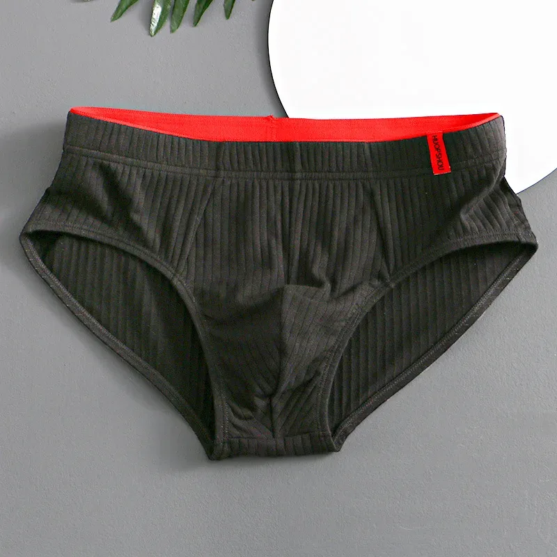 Brand New Cotton Striped Underwear Men Brief Mens Briefs Cueca Masculina Ropa Interior Hombre Calzoncillos M-3XL PC3220 — image 8
